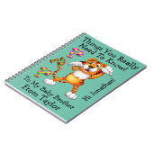 Carnet #2 Nouveau Big Brother / Soeur - Notes pour le béb (Côté gauche)