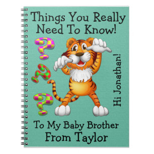 Carnet #2 Nouveau Big Brother / Soeur - Notes pour le béb