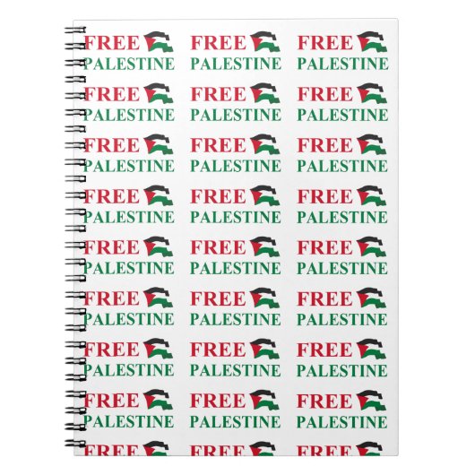 carnet #2 Palestine libre (Devant)