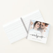 Carnet 2 Photos Voeux superposés pour les nouveaux mariés (Intérieur)