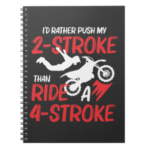 Carnet 2 Stroke MX Motocross Dirt Bike Rider supercross