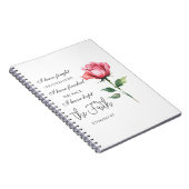 Carnet 2 Timothée 4:7 - J'ai combattu le bon combat (Côté Droit)