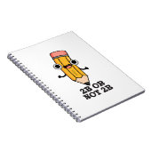 Carnet 2B ou pas 2B drôle Crayon de Shakespeare jeu de mo (Côté Droit)