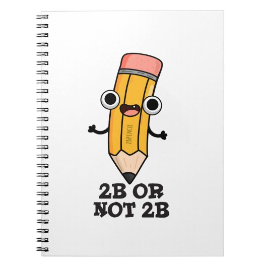 Carnet 2B ou pas 2B drôle Crayon de Shakespeare jeu de mo (Devant)