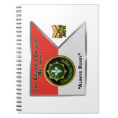 Carnet 2e Ligne directrice du régiment de cavalerie blind (Devant)