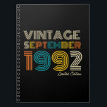 Carnet 30th Birthday Vintage Septembre 1992 Limited Edtn.<br><div class="desc">30th Birthday Vintage Septembre 1992 Limited Edtn.</div>
