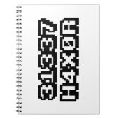 CARNET 31337 H4X0R (Devant)
