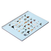 Carnet 36 races de pigeon (Côté gauche)