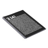 Carnet 3.14 Mathématiques de jour Pi Nombre irrationnel P (Côté Droit)