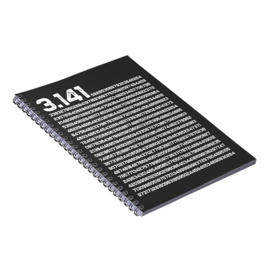 Carnet 3.14 Mathématiques de jour Pi Nombre irrationnel P (Côté Droit)