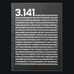 Carnet 3.14 Mathématiques de jour Pi Nombre irrationnel P<br><div class="desc">Mathématicien enseignant de mathématiques de mathématiques. 3.14 Nombre circulaire mathématique irrationnel pi.</div>
