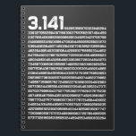 Carnet 3.14 Mathématiques de jour Pi Nombre irrationnel P<br><div class="desc">Mathématicien enseignant de mathématiques de mathématiques. 3.14 Nombre circulaire mathématique irrationnel pi.</div>