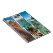 Carnet 3 Bandes Verticales Longues Photo Boho (Côté Droit)