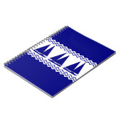 Carnet 3 Bateaux Marine Bleus Et Blancs Côtiers (Côté gauche)