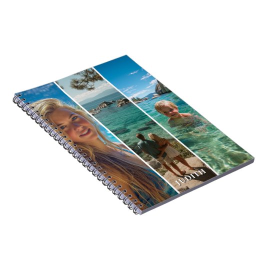 Carnet 3 Long Vertical Strip Boho Photo (Côté Droit)
