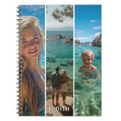 Carnet 3 Long Vertical Strip Boho Photo (Devant)