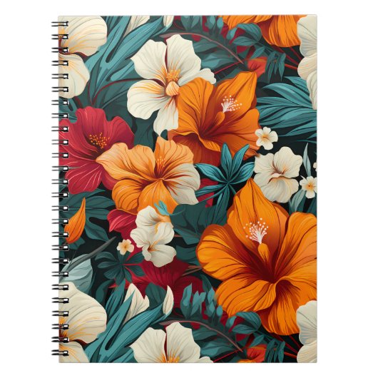 Carnet #3 Motif floral (Devant)