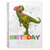 Carnet 3 Year Old Toxits Kids 3rd Birthday Boy Dinosaur R (Devant)