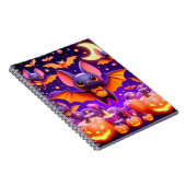 Carnet 3D bats pumpkins halloween (Côté Droit)