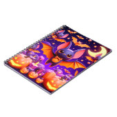 Carnet 3D bats pumpkins halloween (Côté gauche)