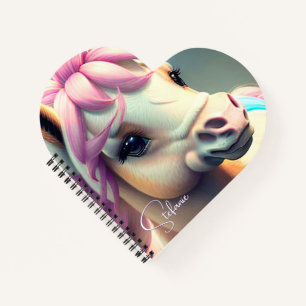Carnet 3D Spirit Pony 1 Coeur
