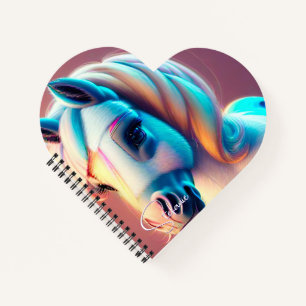 Carnet 3D Spirit Pony 3 Coeur