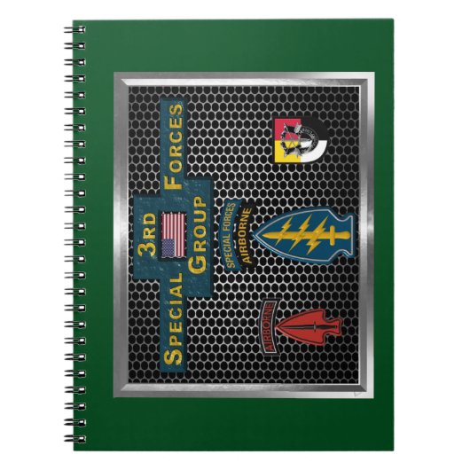 Carnet 3e Groupe des opérations spéciales (Devant)