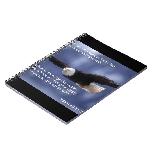 Carnet 40:31 d'Isaïe (Côté gauche)