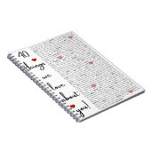 Carnet 40 choses que nous aimons chez vous ! (Côté Droit)