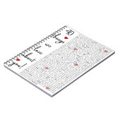 Carnet 40 choses que nous aimons chez vous ! (Côté gauche)