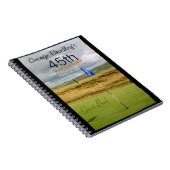 Carnet 45e anniversaire Celebration Golf Custom Guest Boo (Côté Droit)