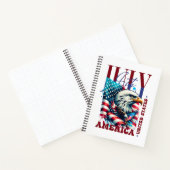 Carnet 4 juillet American Eagle Sublimation-61904 (Intérieur)
