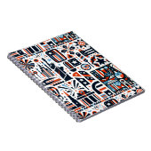 Carnet 4 juillet Motif génératif (Côté Droit)