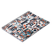 Carnet 4 juillet Motif génératif (Côté gauche)