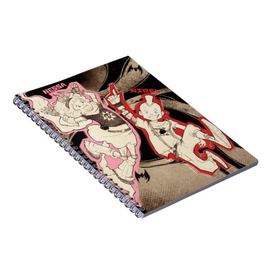 Carnet 4 petits monstres - groupe (Côté Droit)