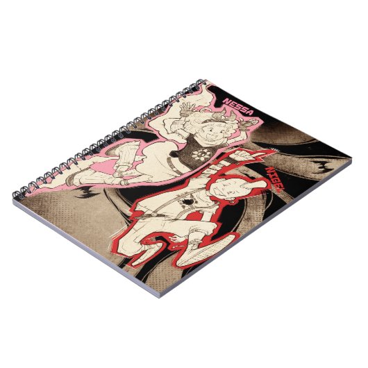 Carnet 4 petits monstres - groupe (Côté gauche)