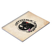 Carnet 4 petits monstres - logo de vacances de Michael (Côté gauche)