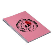 Carnet 4 petits monstres - logo de vacances de Nessa (Côté Droit)