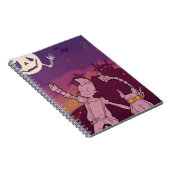 Carnet 4 petits monstres - musique de nuit (Côté Droit)