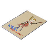 Carnet 4 petits monstres - Nigel (Côté gauche)