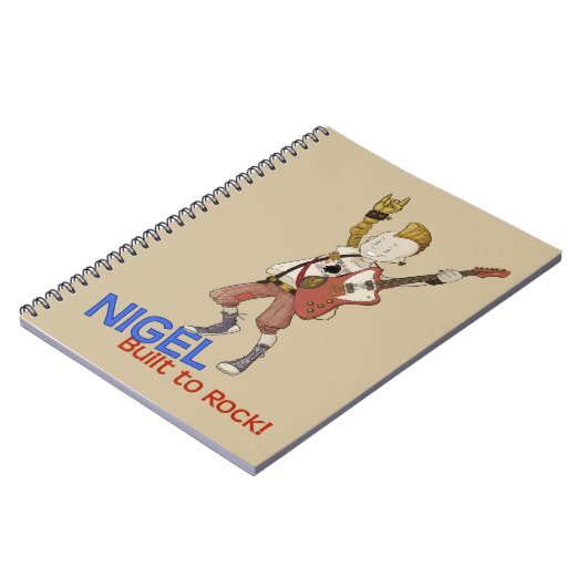 Carnet 4 petits monstres - Nigel (Côté gauche)