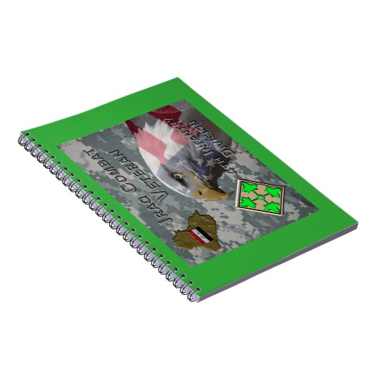 Carnet 4e Division d'infanterie Irak Vétérinaire de comba (Côté Droit)