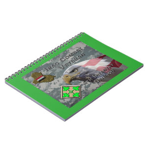 Carnet 4e Division d'infanterie Irak Vétérinaire de comba