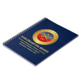 Carnet 4ème Texas Cavalry (distinctions honorifiques) (Côté gauche)