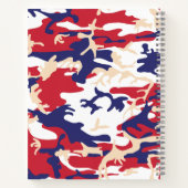 Carnet 4th of July, Independence day, Camouflage Beige (Dos)