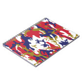 Carnet 4th of July, Independence day, Camouflage Gold (Côté gauche)