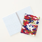 Carnet 4th of July, Independence day, Camouflage Gold (Intérieur)