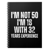 Carnet 50E Anniversaire Drôle (Devant)