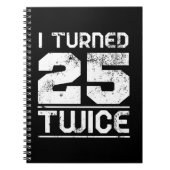 Carnet 50e anniversaire drôle (Devant)