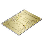 Carnet 50e Anniversaire du Mariage d'or (Côté gauche)